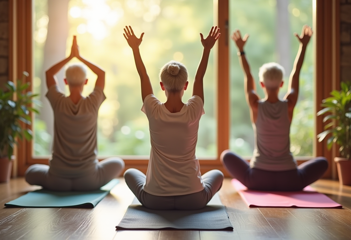 Заняття йогою у krenvolish